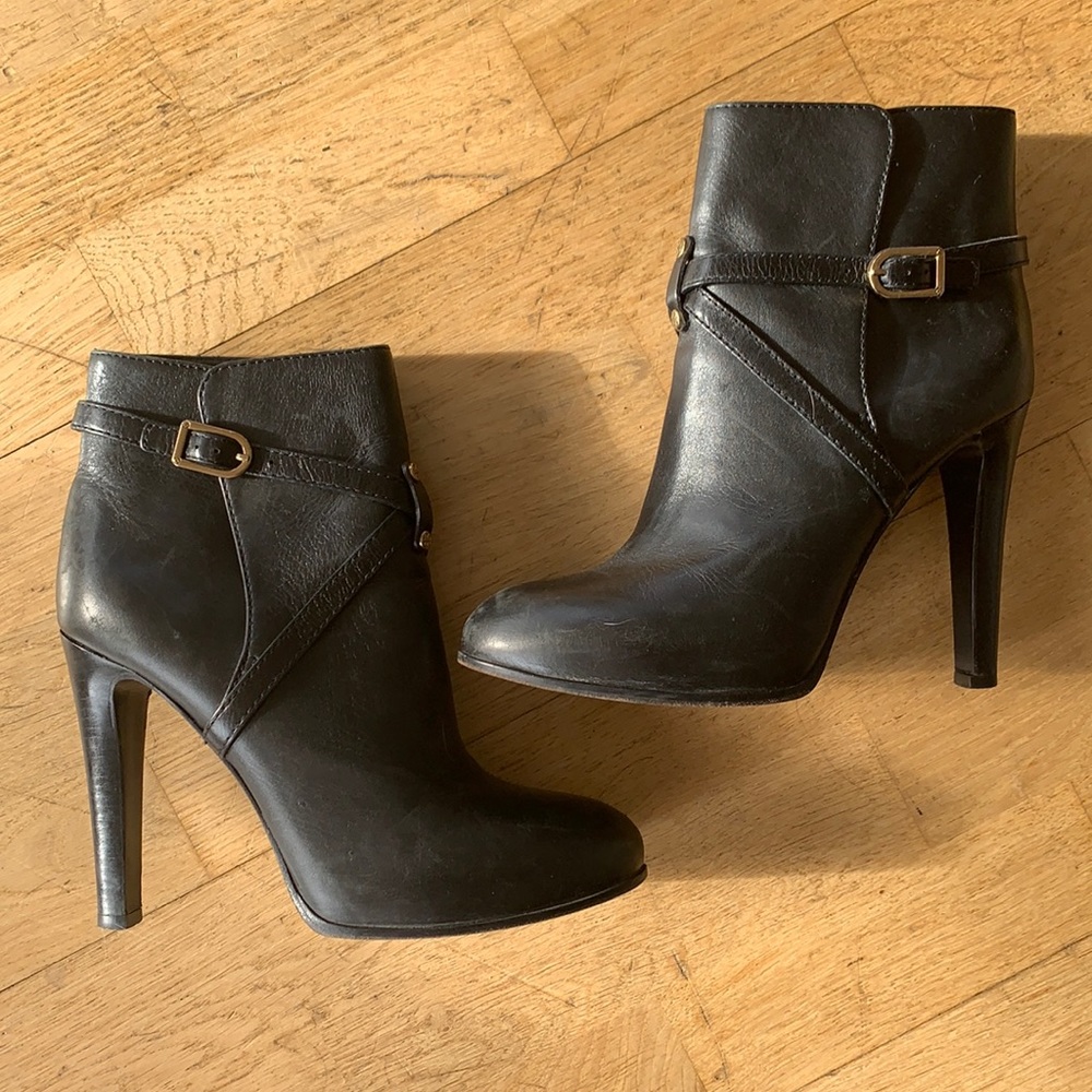 Tory Burch leather booties